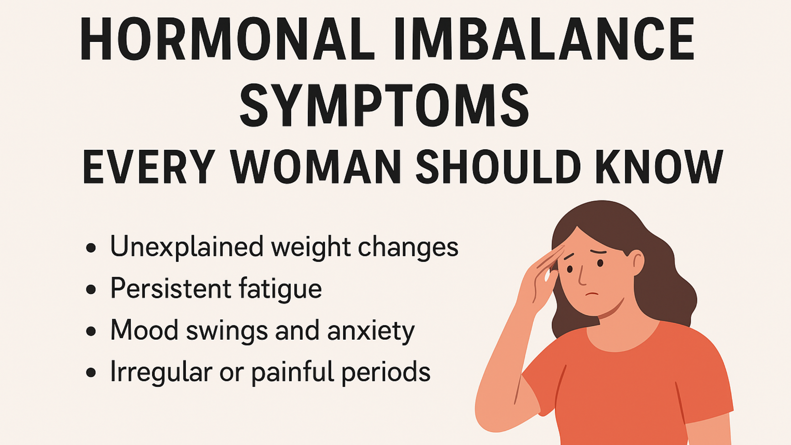 Hormonal Imbalance Symptoms Every Woman Should Know